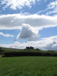 SX16199 Carreg Cennen castle from fields.jpg